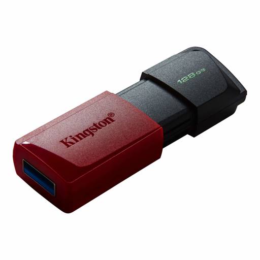 Pendrive DTXM/128GB Kingston DataTraveler Exodia M, 128GB, USB 3.2 Gen 1, Negro/Rojo