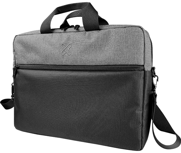 Maletín Klip Xtreme KNC-041 Notebook hasta 15.6" 100% polyester Black and gray