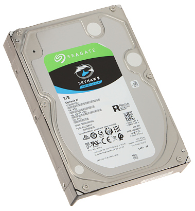 Disco duro interno Seagate SkyHawk ST8000VE001 8TB negro