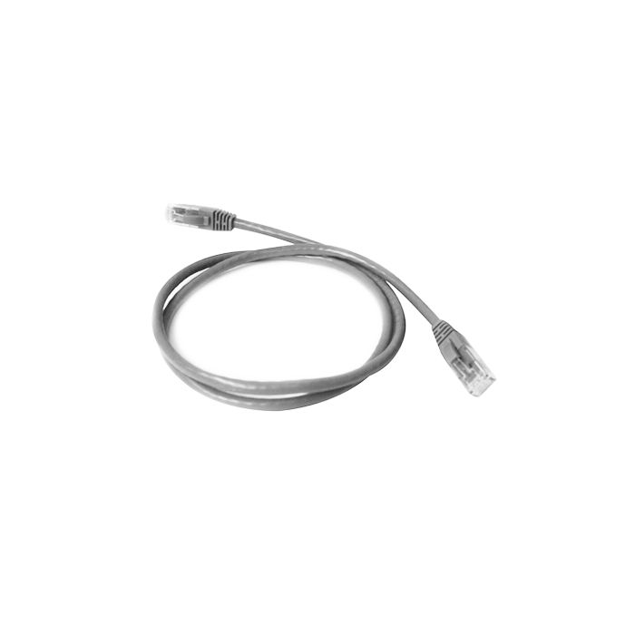 TX CORD CAT 6 UTP 1 MT GRIS LSZH