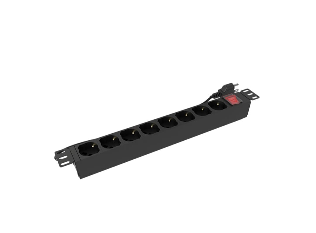 PDU Horizontal Nexxt NPD-21U8I16A 8 tomacorrientes 220V 16A