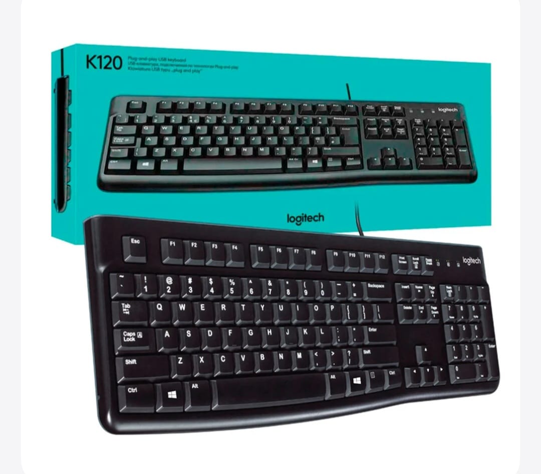 Teclado Alambrico Logitech K120 Usb Español