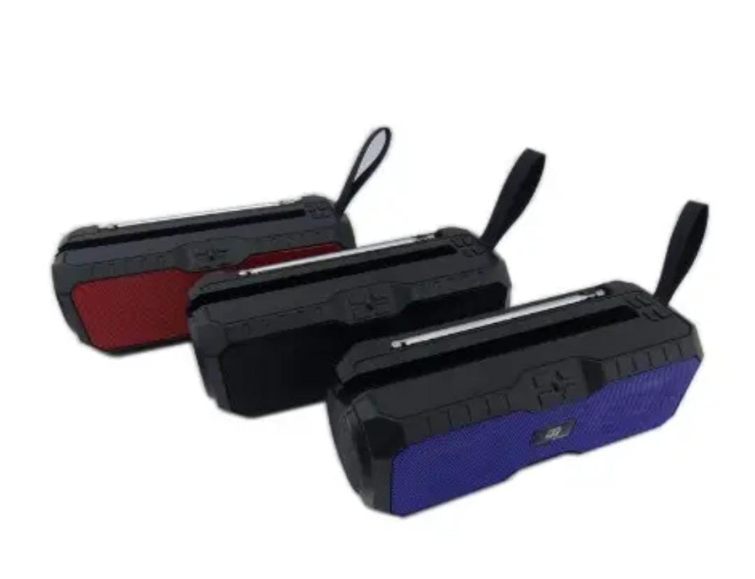 Parlante Recargable, Bluetooth, Solar, USB-TF-AUX, FM.