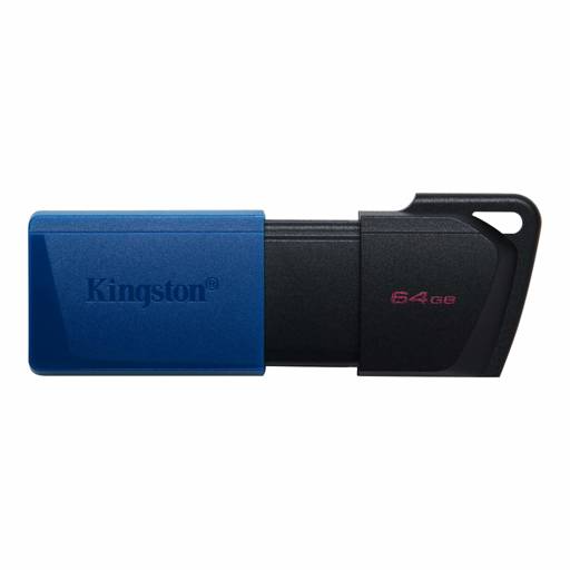 Pendrive Kingston DataTraveler Exodia M de 64GB 3.2 azul con negro