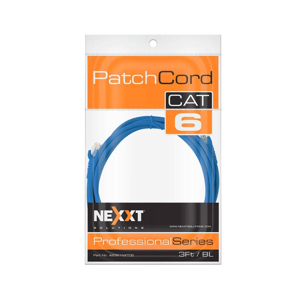 Cable Patch Nexxt Solutions LSZH (2.3 Metros, UTP, Cat6)
