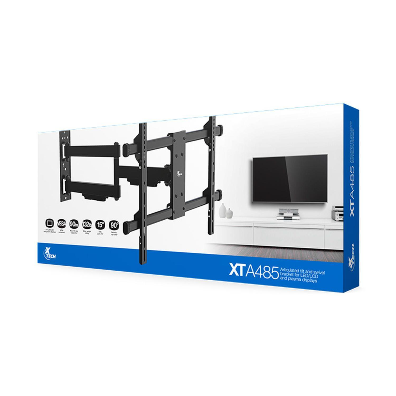 Soporte Pantalla Xtech de 37“ a 90“ (hasta 60Kg, Vesa)