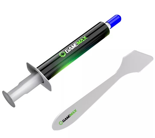 Pasta Térmica Gamemax TG3, 3g, 1000cps, Silicona 30%, Carbono 30%, Oxido metálico 50%