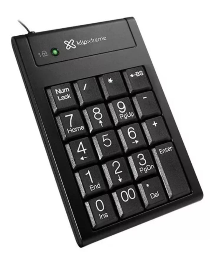 TECLADO NUMERICO ALAMBRICO KLIPXTREME KNP-100