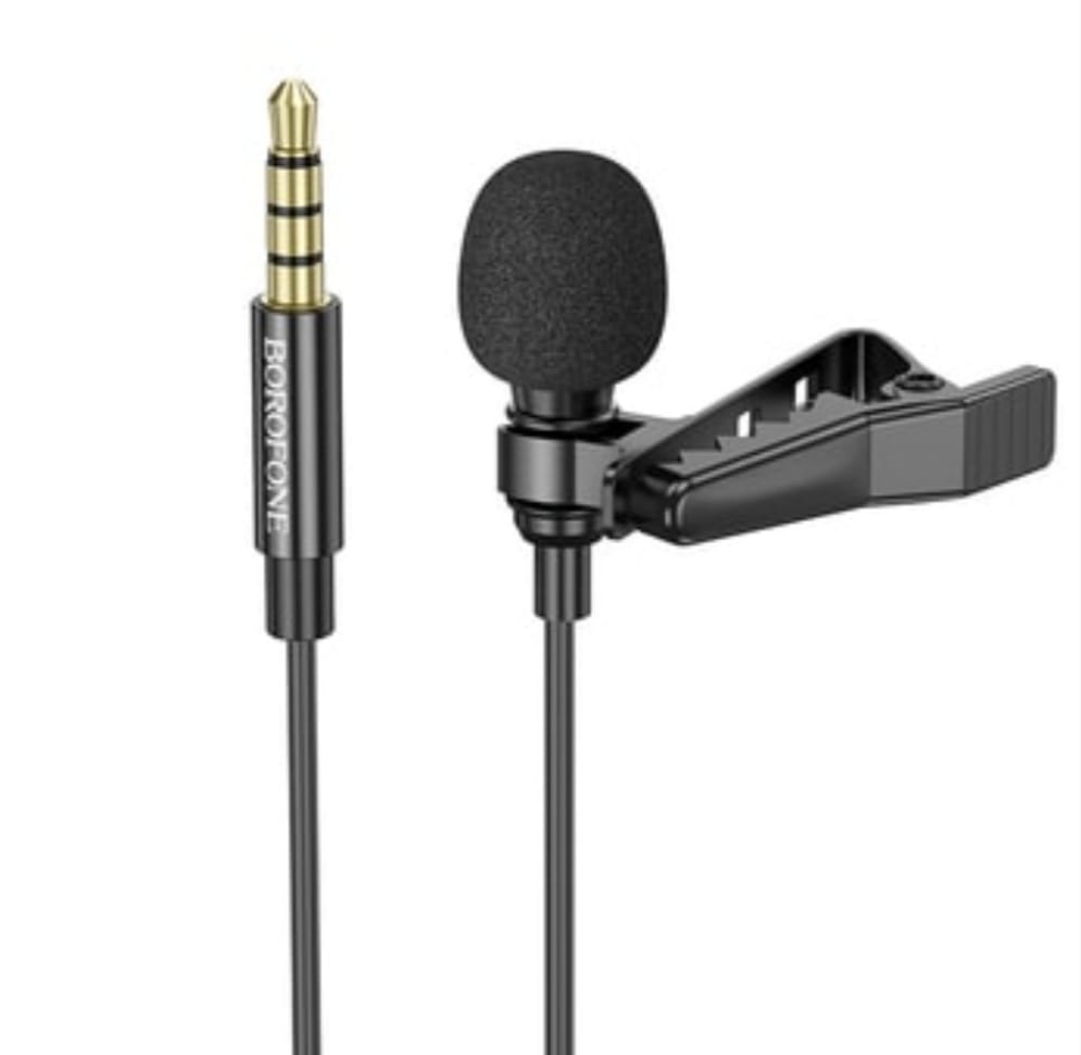 Micrófono Lavalier Borofone BFK11 Lightning 2M