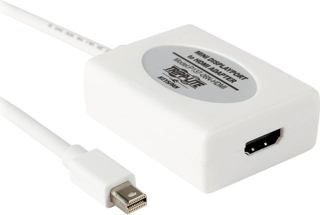 Adaptador Tripp-Lite de Mini DisplayPort a HDMI (M/H, 15cm, Blanco)