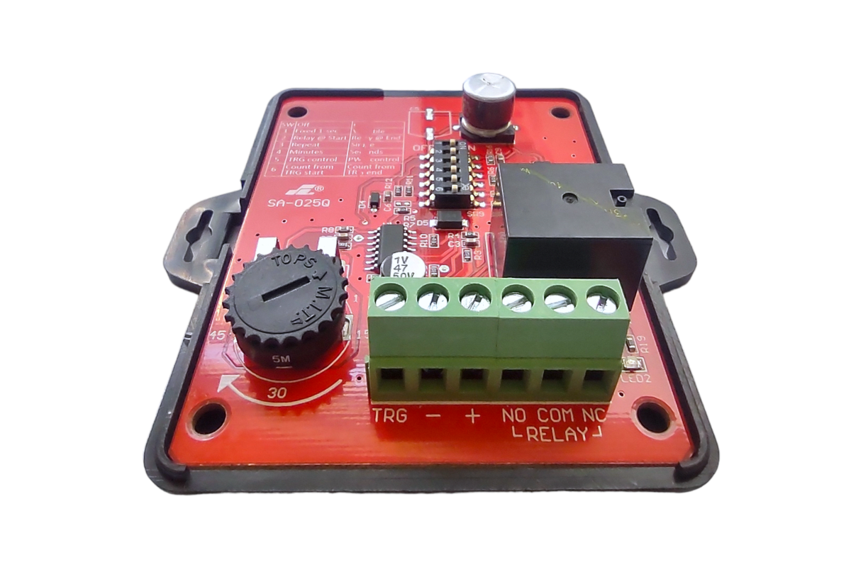 Temporizador Programable 1 Seg A 60 Min 12/24v Sa-025q ENFORCER